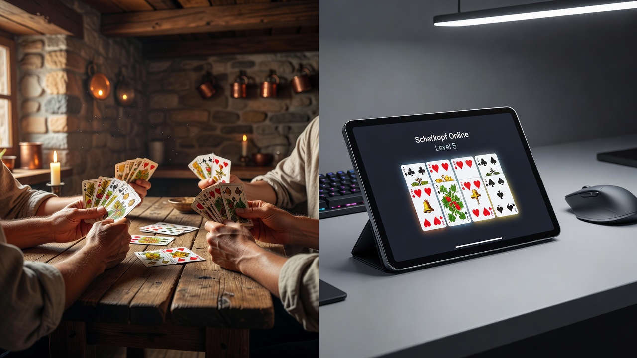 Digitale Pokeroberfläche mit regionalen Spielmustern