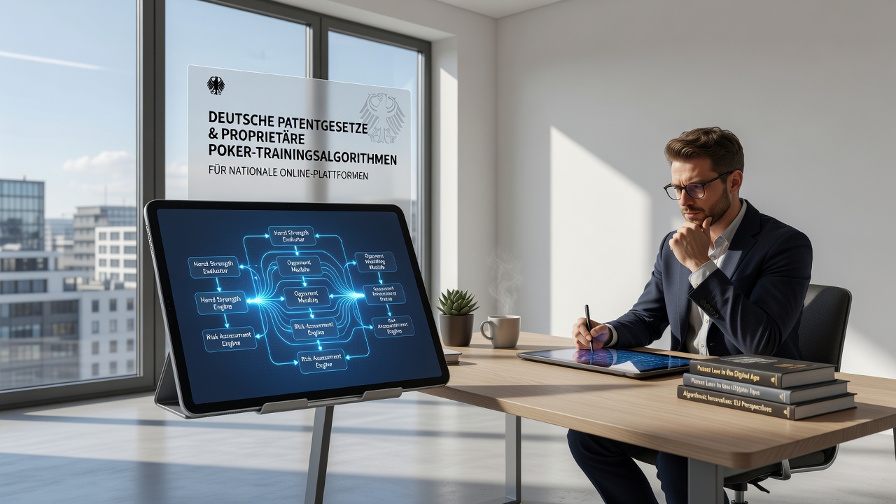 Deutsche Patentanmeldungen im Bereich Poker-Algorithmen und Trainingssoftware