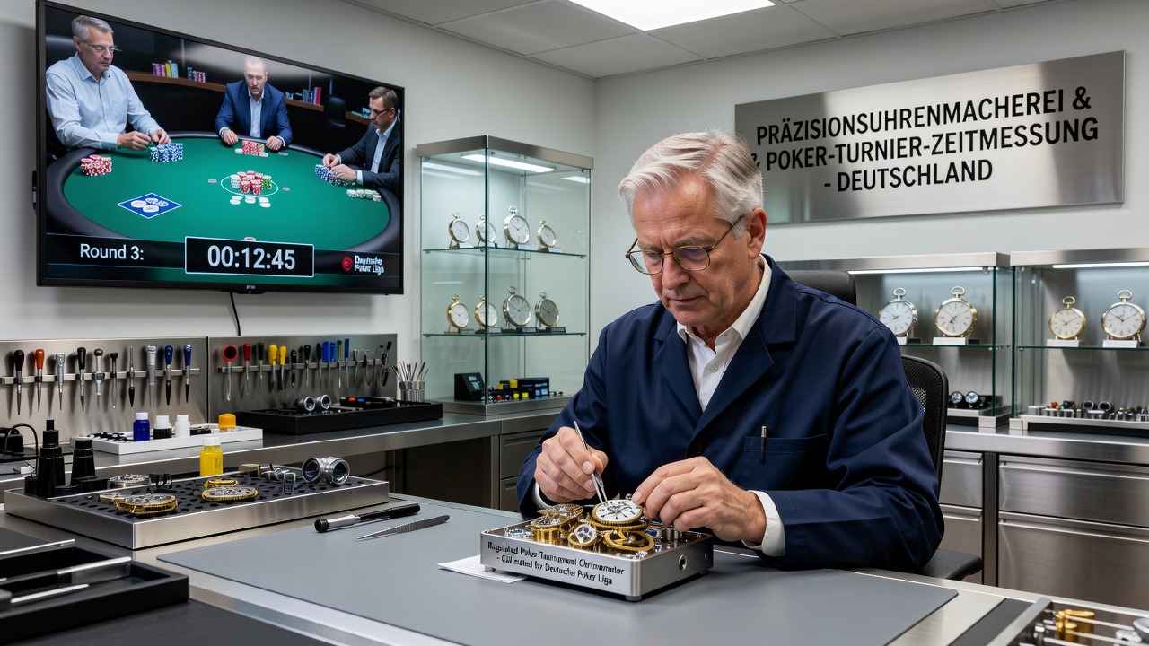 Timing-Mechanismen mit Präzisionstechnik in deutschen Poker-Events