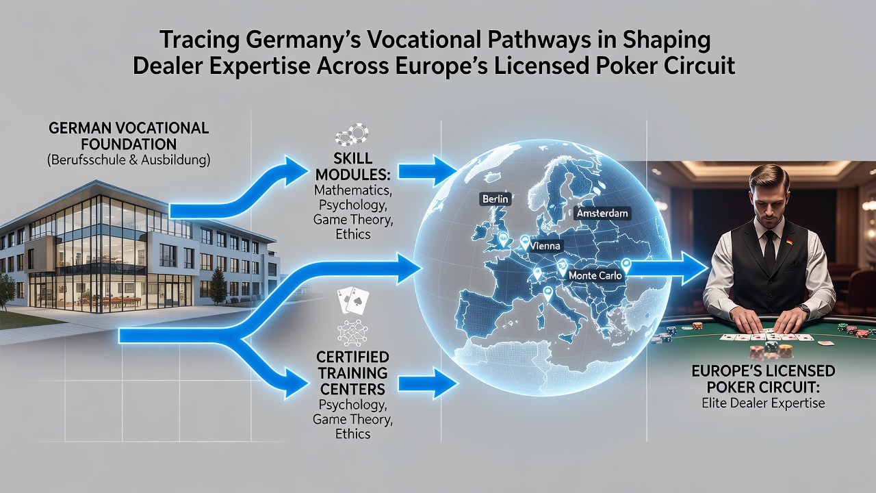 Praxisnahe Ausbildung für Poker-Dealer in Europa
